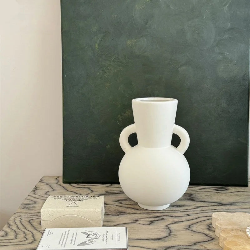vases en céramique nordiques pour décoration florale élégante - vue 3 sur 7