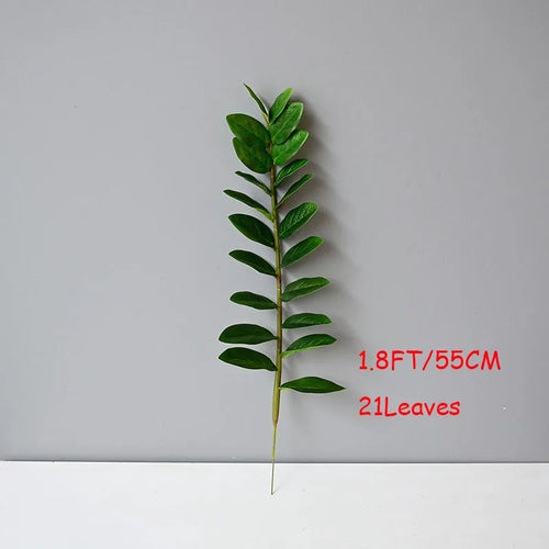 grandes branches artificielles de ficus pour décoration tropicale - vue 12 sur 15