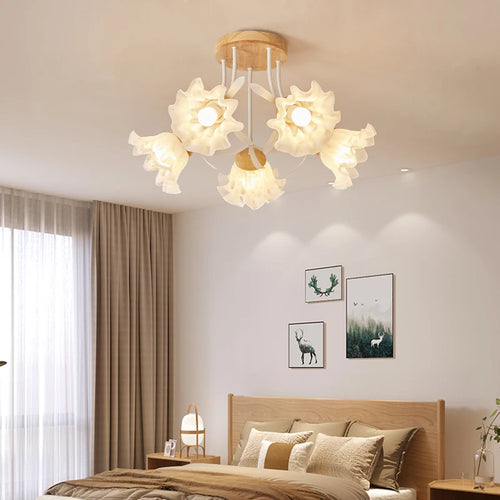 lustre nordique moderne en led pour décoration intérieure créative - vue 4 sur 9