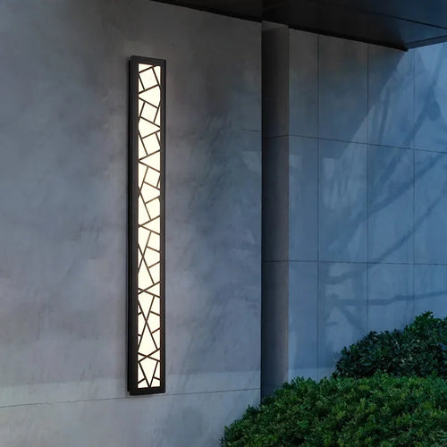 applique murale extérieure étanche en aluminium pour jardin et porche - vue 4 sur 6