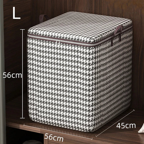 sac de rangement pliant grande capacité pour vêtements avec poignée - vue 11 sur 10