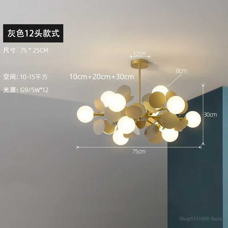 lampe design nordique créative pour ambiance chaleureuse et originale - vue 14 sur 24