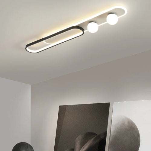 Plafonnier led moderne pour foyer hôtel hall et maison - vue 2 sur 18