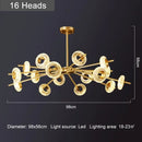 lustre moderne en cristal design pour décoration intérieure