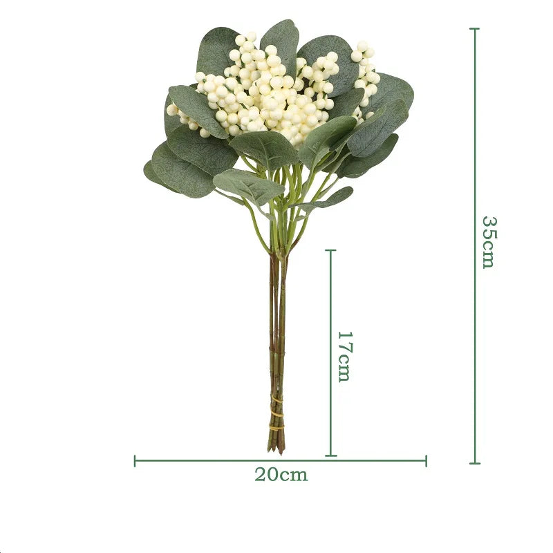 plantes artificielles bouquet décoratif pour mariage et jardin - vue 14 sur 18