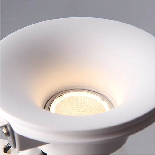 plafonnier encastré led anti-éblouissement design moderne éclairage intérieur - vue 10 sur 10