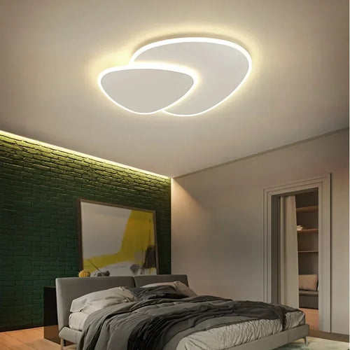 plafonnier led moderne et élégant pour décoration intérieure - vue 2 sur 10