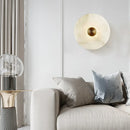 Applique murale LED en marbre naturel