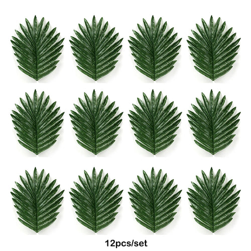 décorations de palmier tropical pour fête hawaïenne et safari - vue 14 sur 19