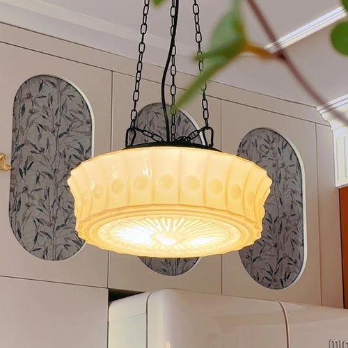 suspension en verre pour restaurant et décoration intérieure - vue 4 sur 9