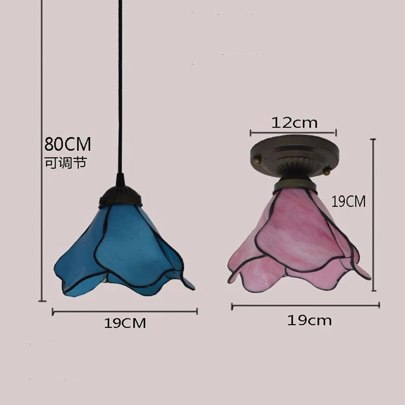 Lampe Suspension Lotus Vintage Luminaire Maison - vue 6 sur 10
