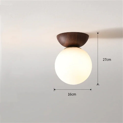 suspension rétro en forme de bûche style nordique décoratif intérieur - vue 10 sur 10