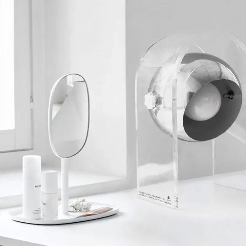 lampe de chevet design en acrylique pour intérieur moderne - vue 5 sur 7