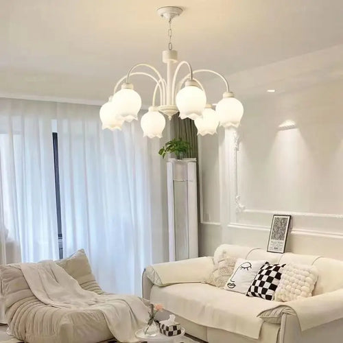 lustre moderne à LED pour éclairage intérieur élégant - vue 3 sur 11