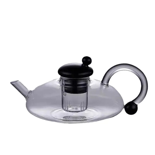 Théière en verre borosilicate résistante chaleur cuisine - vue 7 sur 7