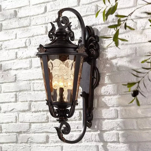 applique murale led extérieure étanche style européen américain - vue 5 sur 11