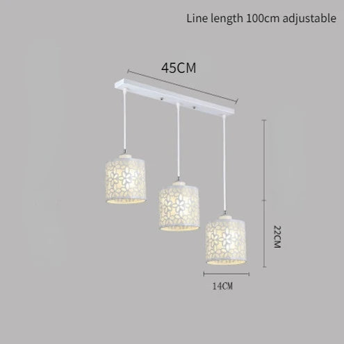 lustre moderne et simple style nordique créatif pour bar balcon ou table - vue 14 sur 14