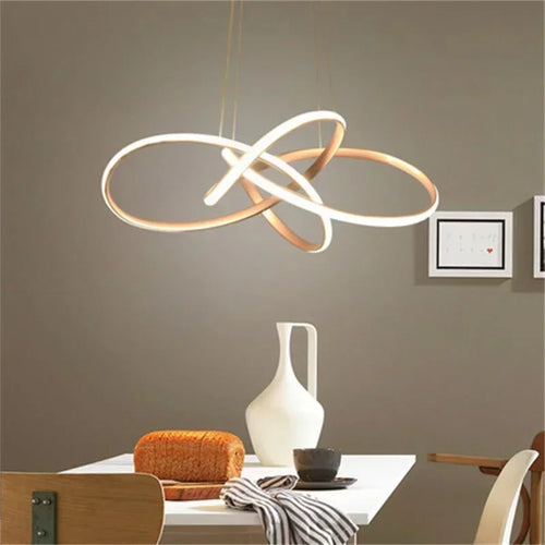 lustre suspendu led moderne pour décoration maison - vue 4 sur 20