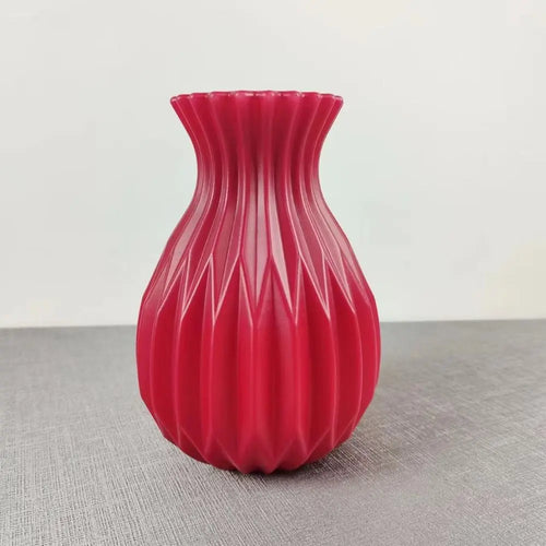 pot à fleurs moderne en plastique pour décoration nordique - vue 8 sur 9
