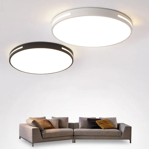 plafonnier led ultra mince design moderne pour intérieur - vue 2 sur 28