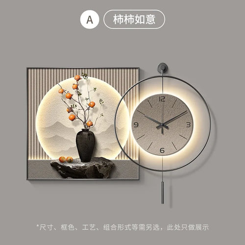 horloge murale au design unique et esthétique pour décoration moderne - vue 13 sur 12