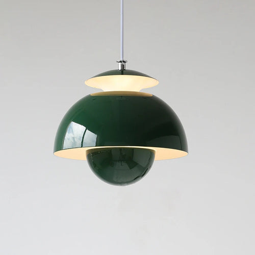 SANDYHA Danemark Fleur Bud Design Suspension Moderne De Luxe Couleur Unie Chevet Bar Salon Salle À Manger Intérieur Lumières Décoratives - vue 2 sur 10