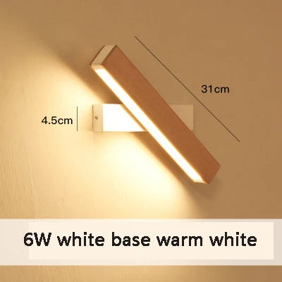 Moderne rotatif applique murale LED lumière salon chambre Foyer Restaurant applique éclairage porche étude lecture couloir décor applique murale 6pa - vue 11 sur 22