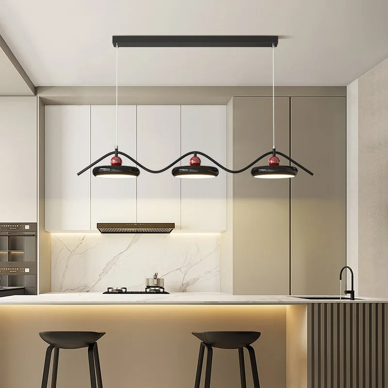 lustre moderne à suspension pour un éclairage intérieur élégant - vue 4 sur 10