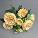 bouquet de pivoines artificielles pour mariage et décoration élégante
