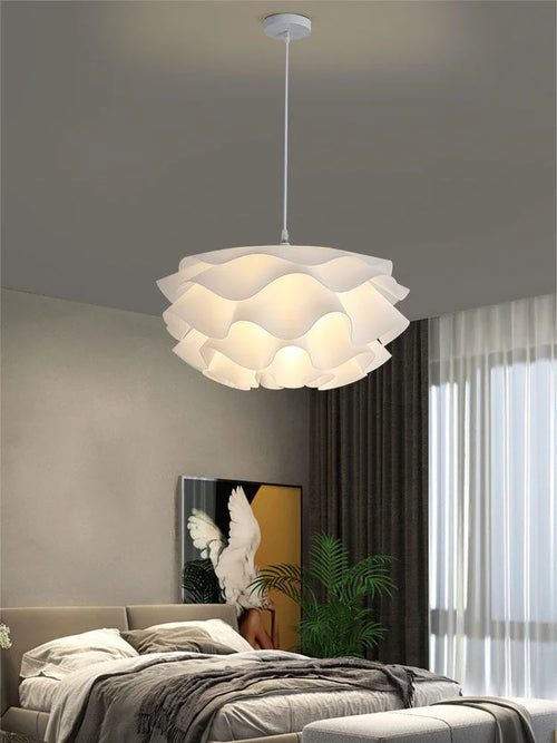 Suspension Créatif Nordique Fleur Acrylique Pin LED Simple Salon Chambre Enfants Décoration Éclairage Intérieur - vue 3 sur 13