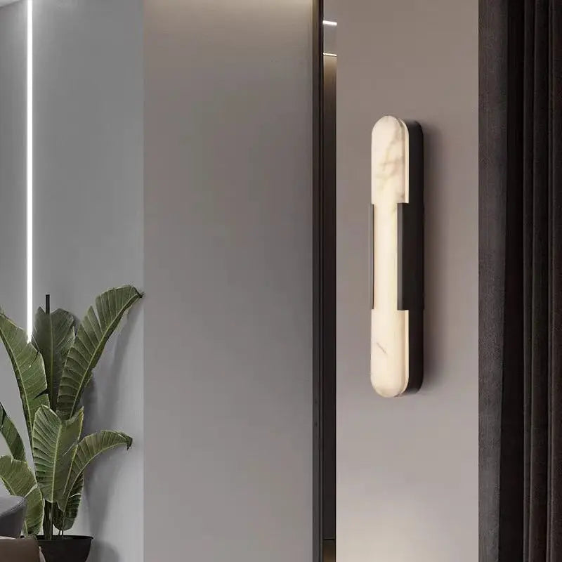 applique murale en marbre avec flocons de neige naturels décorative et polyvalente - vue 4 sur 8