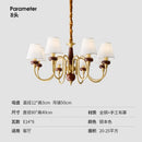 lustre en cuivre pour éclairage intérieur moderne et élégant