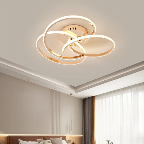 plafonnier moderne design créatif à leds pour intérieur - vue 5 sur 13