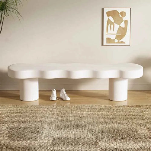 tabouret en velours nordique créatif pour loisirs et détente - vue 5 sur 10