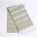 Serviette de plage turque coton franges rapide absorbante