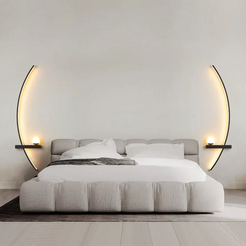 Applique murale LED nordique à rayures - vue 5 sur 18