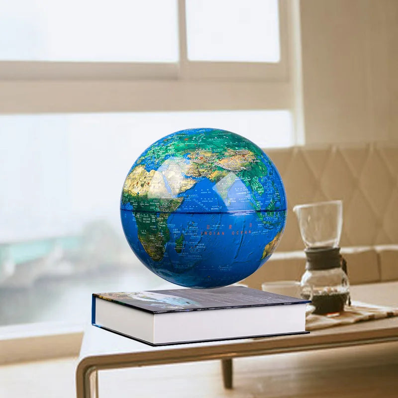 globe à lévitation magnétique affichage hd cadeau original pour étudiants - vue 4 sur 12