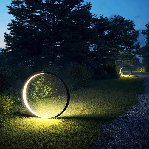 lampe de jardin moderne étanche pour éclairage extérieur - vue 4 sur 7