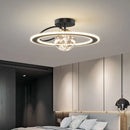 lustre moderne led sandyha avec boule de verre dorée