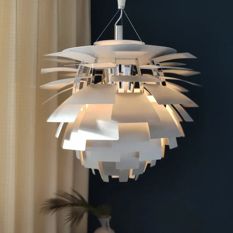 lustre suspension art led pinecone designer danois louis - vue 4 sur 12