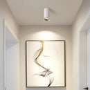 Creative Living Room LED Spotlight Roman Columns Design Ceiling Downlight for Hallway Aisle Entrance Stair White Chrome Gold