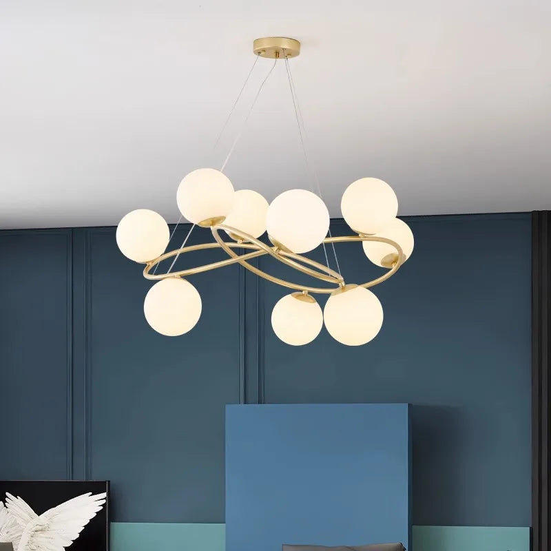 Lampes led suspendues au design moderne - vue 5 sur 8