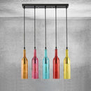 lustre nordique créatif moderne en forme de bouteille de bière