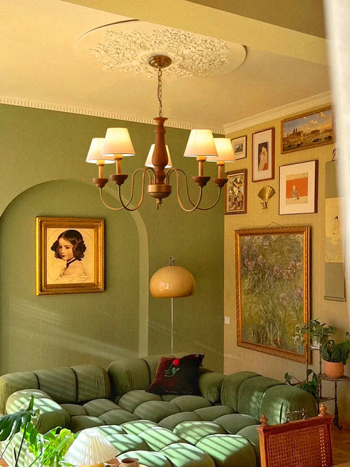 lustre suspendu en fer pour intérieur et extérieur - vue 4 sur 10