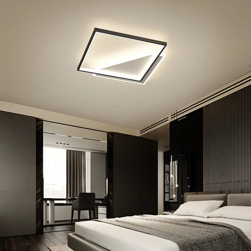 lustre led moderne simple décoration maison tondi - vue 4 sur 18
