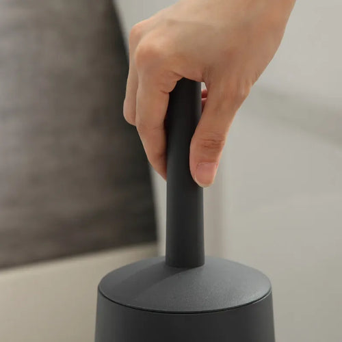 accessoire de salle de bain porte-brosse de toilette pratique et moderne - vue 4 sur 6