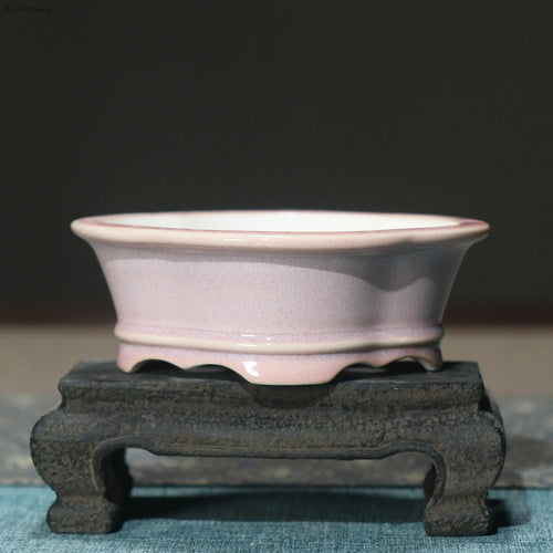 pot de fleur créatif en céramique émaillée pour décoration intérieure - vue 10 sur 14
