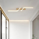 plafonnier led ligne moderne pour salon étude éclairage