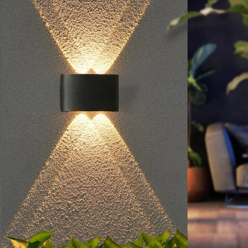 applique murale extérieure led étanche pour éclairage moderne - vue 2 sur 7