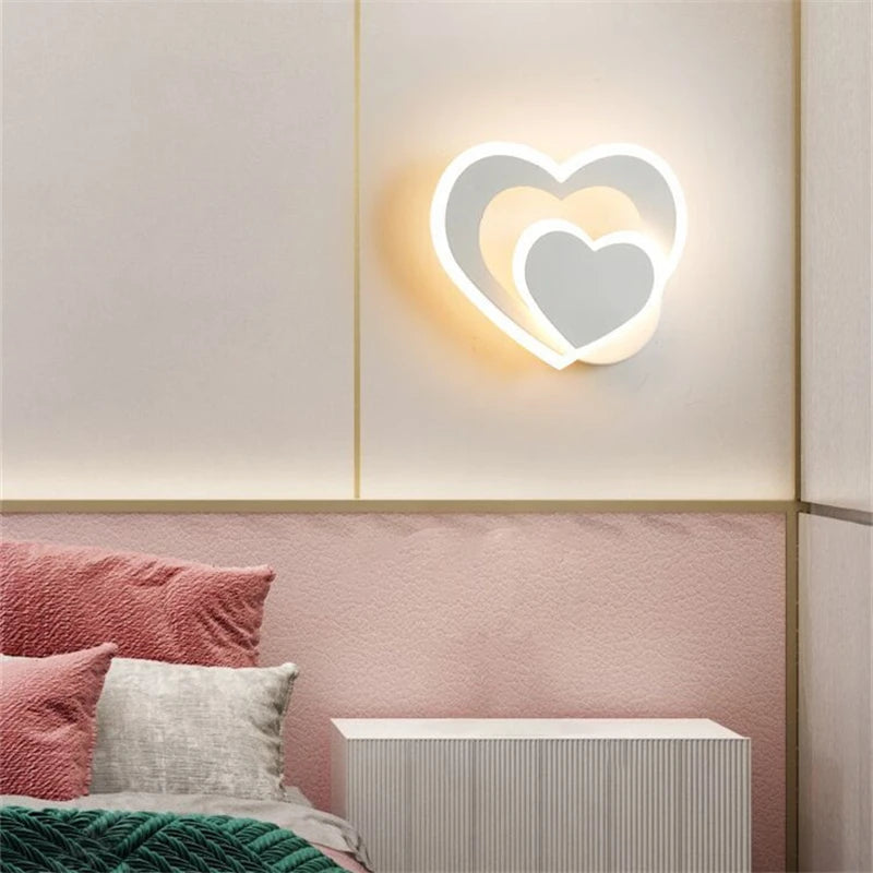 Applique LED en forme de coeur - vue 5 sur 12
